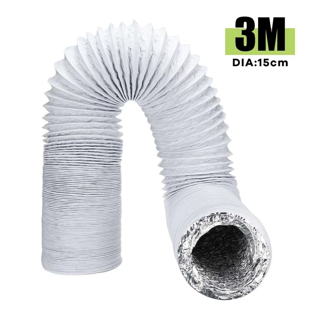 Tuyau Flexible Ventilateur Climatisation Mobile Portable Evacuation 15cm ø 3M L