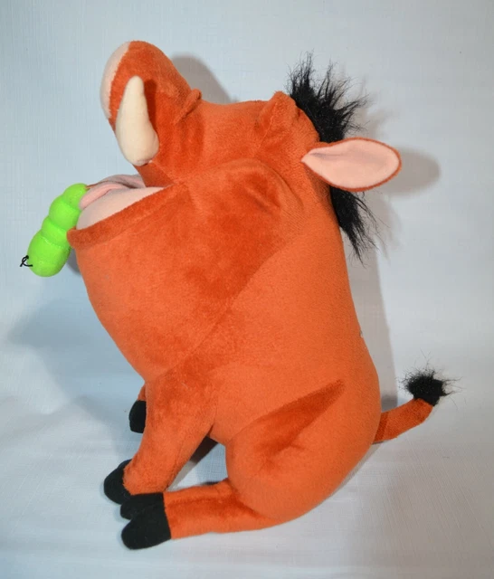 DISNEY THE LION King Talking Burping Pumbaa Warthog Plush Toy Doll ...