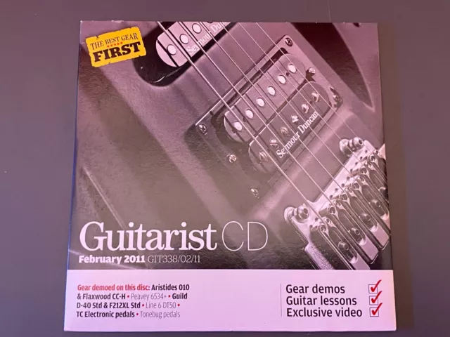 Guitarist Magazine Issue 338 February 2011 with CD (Blackstar,Guild,Peavey,SWR) 2