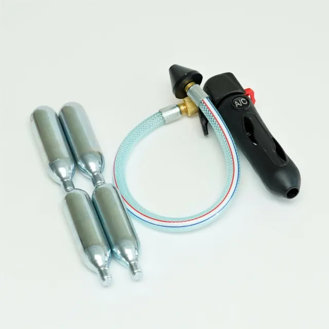 Supco DLG-1 ESP Condensate Drain Line Cleaner with 4 Threaded CO2 Cartridges