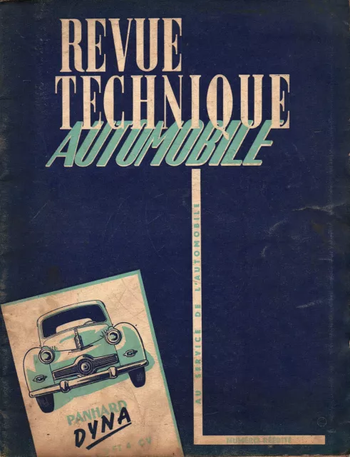 RTA revue technique N°  PANHARD DYNA 3 & 4 CV