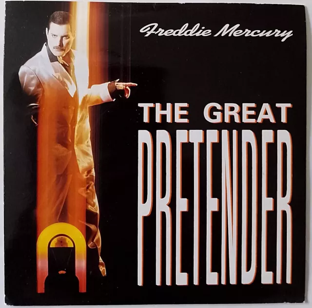 FREDDIE MERCURY QUEEN Vinyl The Great Pretender Original 1987 UK 7 Inch Single