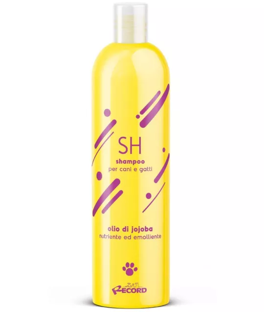 Shampooing à l'huile de jojoba pour chiens et chats 250ml Record