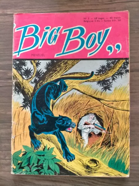 bd BIG BOY  n° 2  Artima 1956    FOX et CROA BIEN