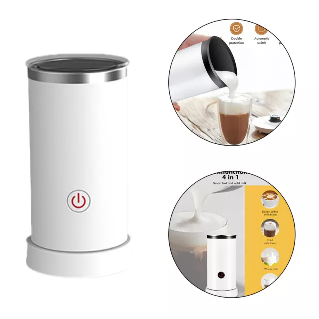 Milk Frother Machine Hot and Cold Foam Maker 600W for Hot Chocolate Milk 2