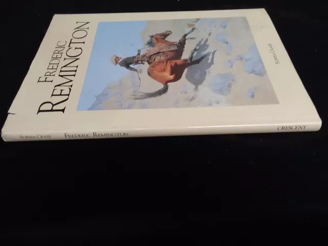 vtg 1989 FREDERIC REMINGTON ART BOOK by SOPHIA CRAZE 1ST EDITION.ILLUSTRATED DJ