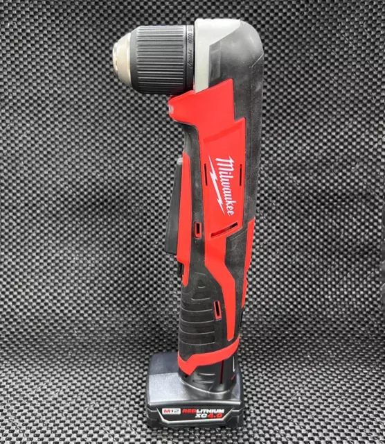 Genuine Milwaukee 3/8” Right Angle Drill Driver 2415-20 with M12 XC4.0 Battery