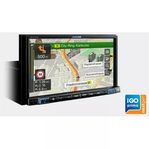 Alpine INE-W720D autoradio 2 DIN Navi 7" con mappa TomTom  Apple CarPlay e Andro