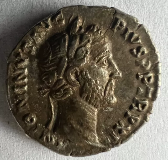 Antoninus Pius Silver denarius from the Scrayingham Hoard