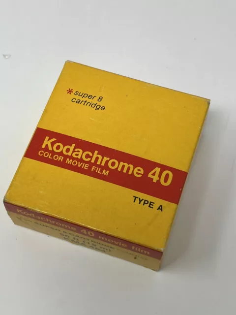 Kodak KMA 459 Type A Kodachrome 40 Movie Film 25ft 8 MM Sealed Box 1978