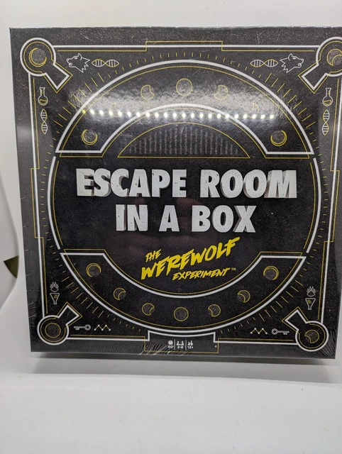 ESCAPE ROOM IN A Box The Werewolf Experiment Family Board Game BRAND ESCAPE ROOM IN A Box The Werewolf Experiment Family Board Game BRAND