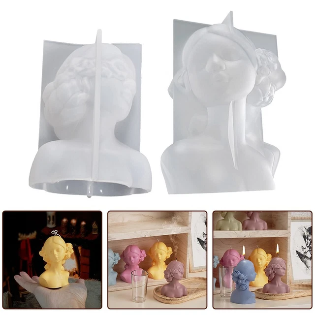 Moule En Silicone,Moule En Silicone Pour Béton,Moule De Coulée,Bougeoir