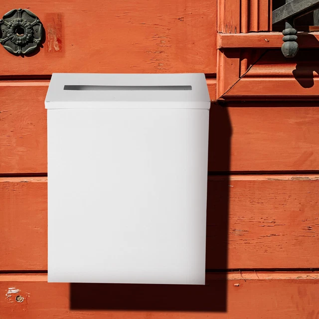 Cassetta Delle Lettere Con Serratura A Parete - Colore Rosa, Per Casa E Ufficio, 30x23x6 Cm - Foto 8