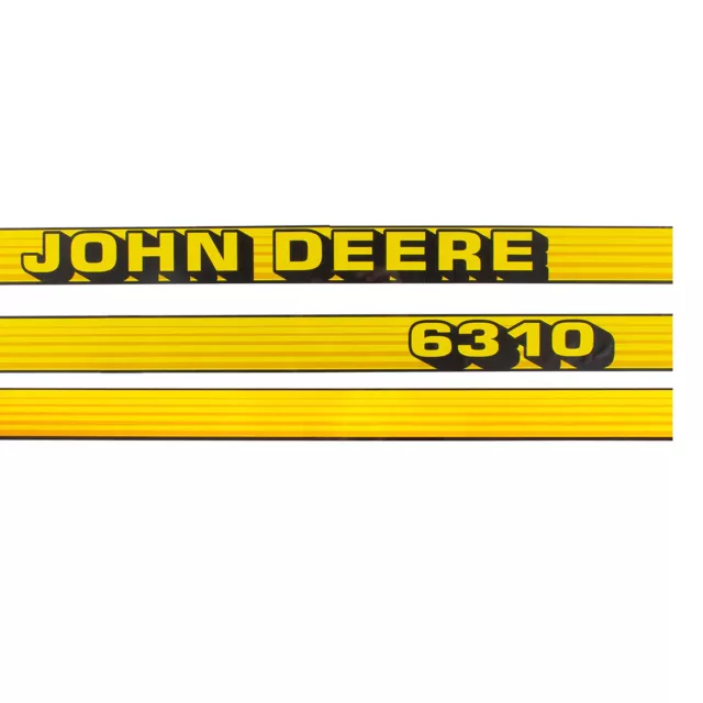 Aufklebersatz John Deere 6310 Aufkleber für Motorhaube Trecker Traktor Schlepper