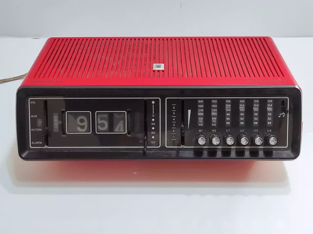 Radiosveglia vintage GRUNDIG SONO CLOCK 15 Radio sveglia digitale anni 70