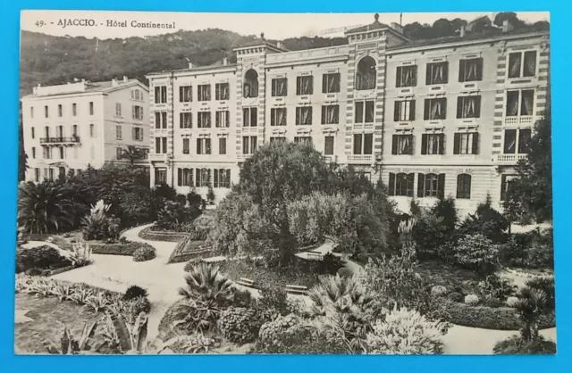 CPA, AJACCIO, Corse (20), Hôtel Continental