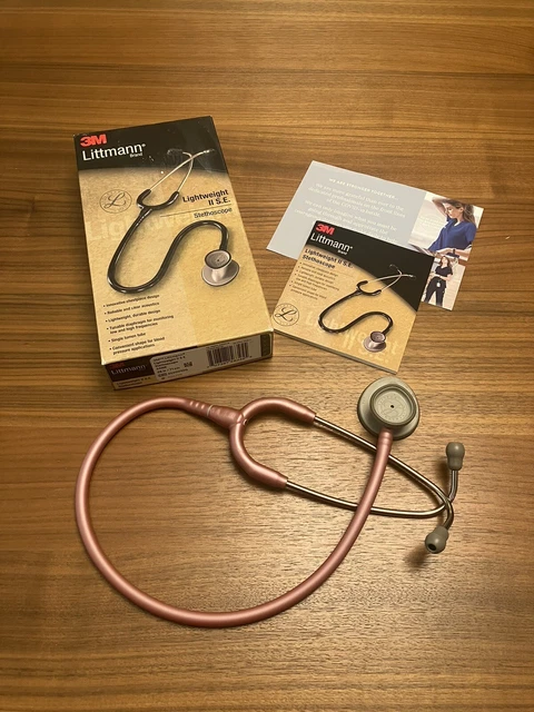 3M Littmann Lightweight II SE Nurses Stethoscope Pearl Pink 28” Tube 2456