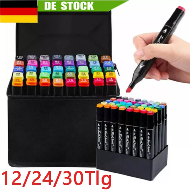 30 Farben Acrylstifte Für Steine Wasserfest Acrylstifte Marker Stifte Permanent