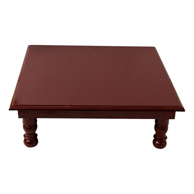 Decorative Wooden Bajot Chowki For Multipurpose Use - Cpe
