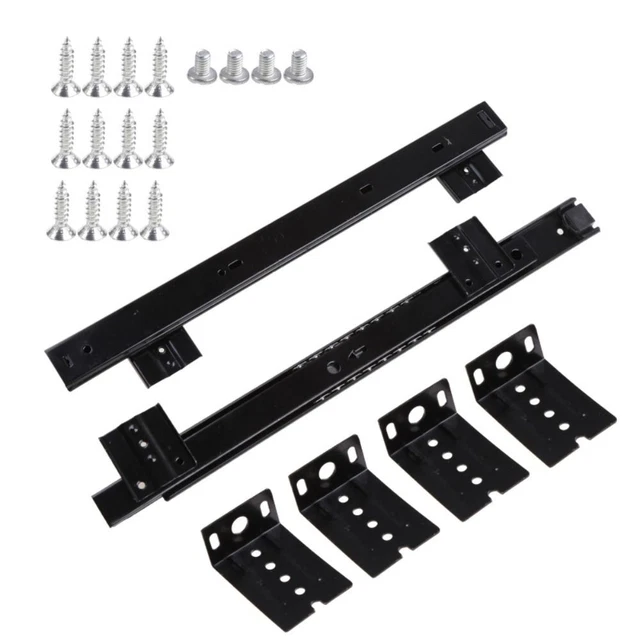 DESK GUIDE RAIL Computer Orbit Bracket Keyboard Slide Rail Slides Rail