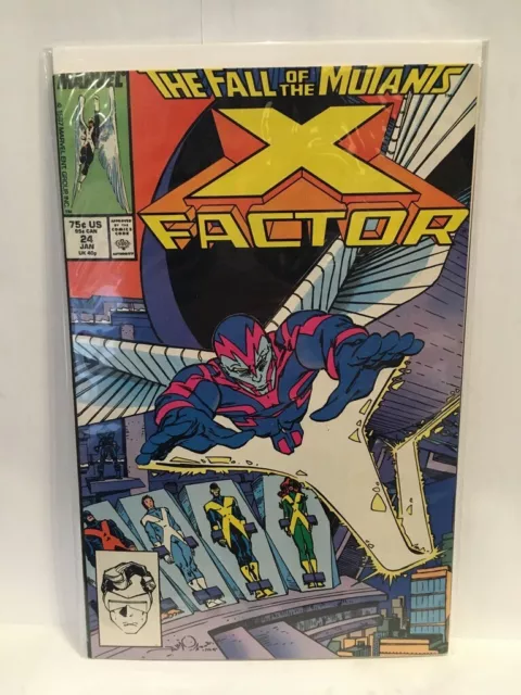 X-Factor #24 (1988) 1st Appearance Archangel 1st Print Marvel Comics
