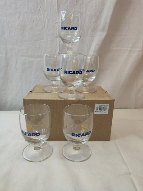 Lot Pastis 51 : Verres Ballon (6 à 10 Pièces) + Carafe – Vintage France – Très Bon état