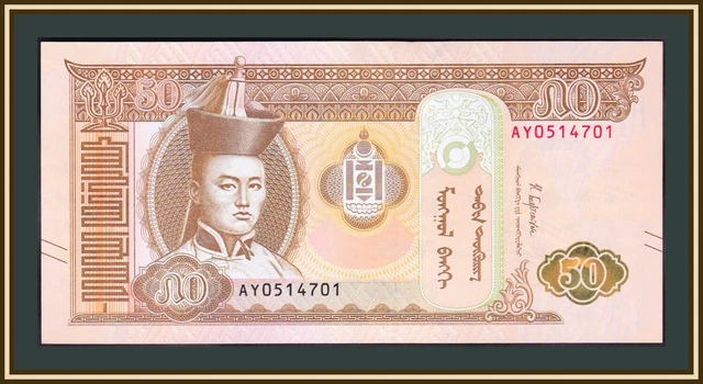 Mongolia 50 tugriks 2019 (2020) P-64 (64e) UNC New!