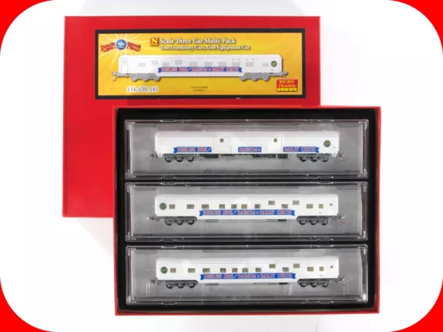 N Scale *RINGLING BROS CIRCUS* Passenger 3-Car Multi Pack -Micro Trains 99300051