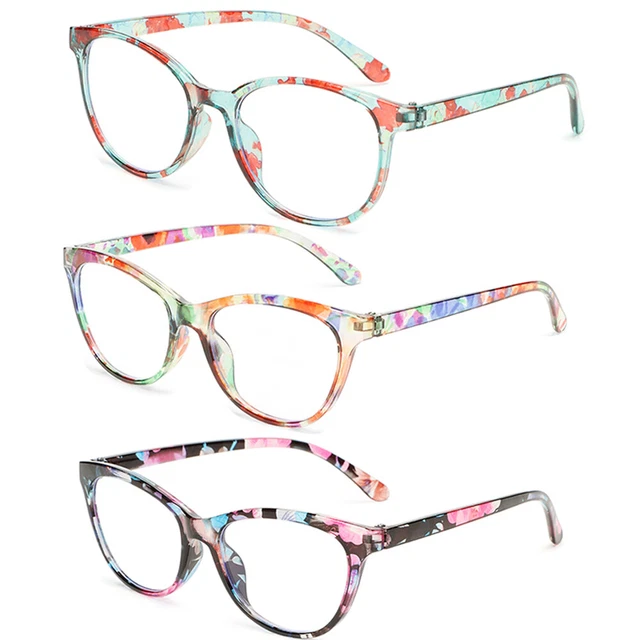 Ultra Light Frame Reading Glasses Anti-Blue Light Eyeglasses Eye Protection