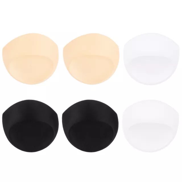 3 Pairs bra modesty inserts Bra Sponge Inserts Women Bra Pads Bra Fillers