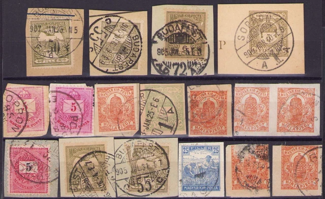 Ungarn Briefmarke auf Papier   - L807