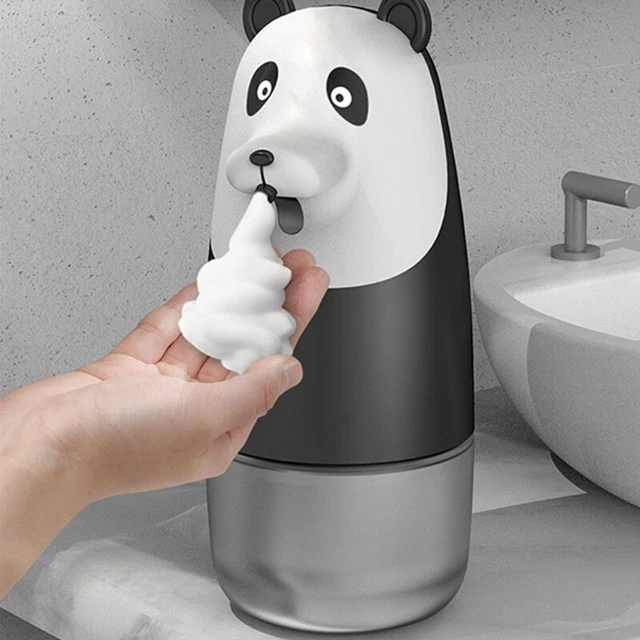 Automatic Touchless Soap Wash Sensor Panda Cartoon for Liquid Soap