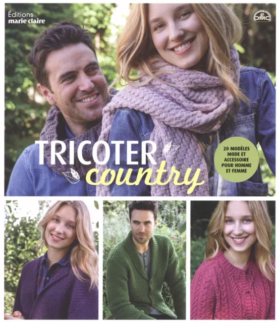 Tricoter Country - 20 Modèles Mode Et Accessoire Pour Homme Et Femme - C. Rion