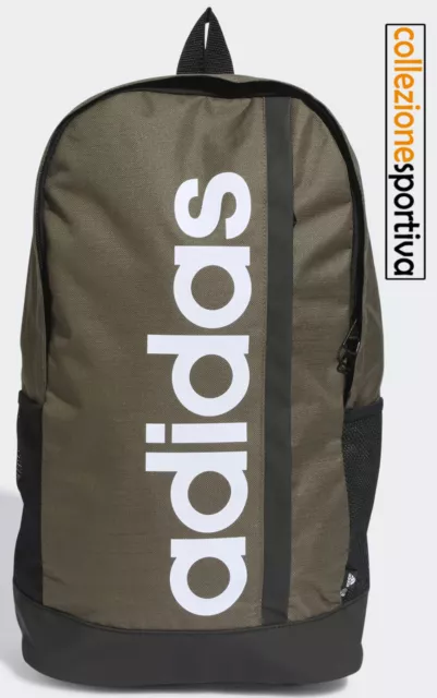 ZAINO ADIDAS ESSENTIALS LINEAR BACKPACK- HR5344 col.verde/nero/bianco