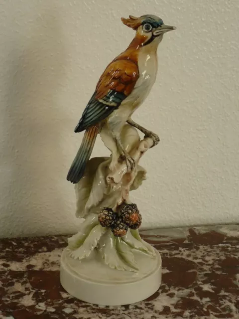 Très Rare ancienne Faïence italienne Cacciapuoti maiolica céramica ITALY Italie