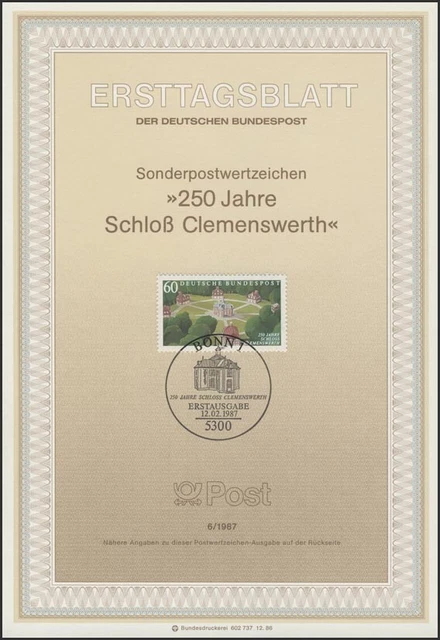 ETB 06/1987 Schloß Clemenswerth