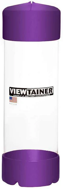 Contenedor de almacenamiento superior rendija visor 2,75""X8""-púrpura 787660013808