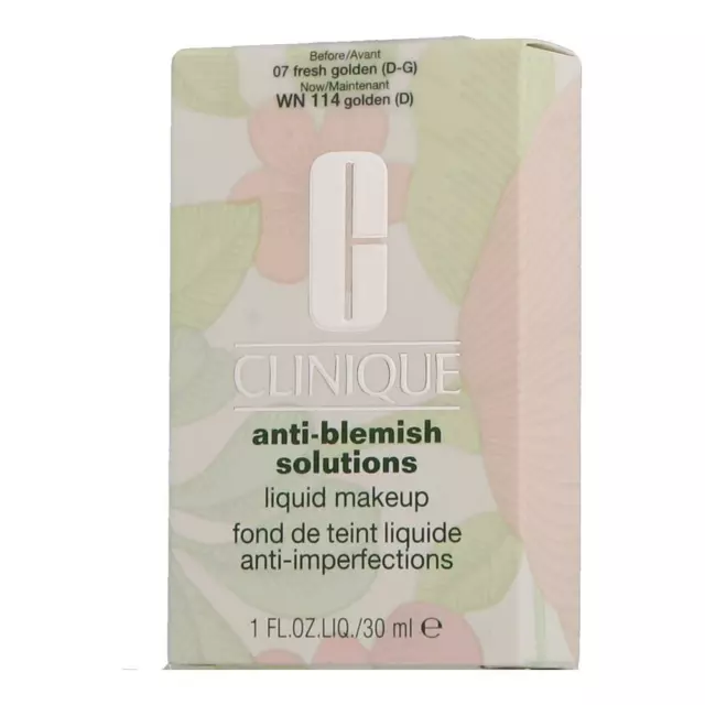 Clinique Anti-Blemish - Solutions Make-Up Liquid Makeup WN 114 Golden 30ml