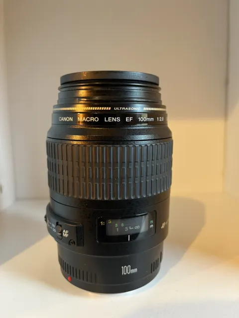 Canon Macro EF 100mm F/2.8 USM Lens 