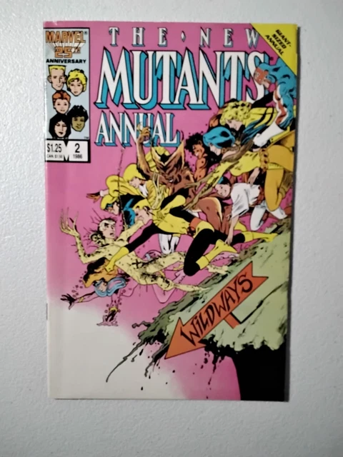 New Mutants Annual #2 - 1st Appearance Betsy Braddock (Psylocke) & Meggan