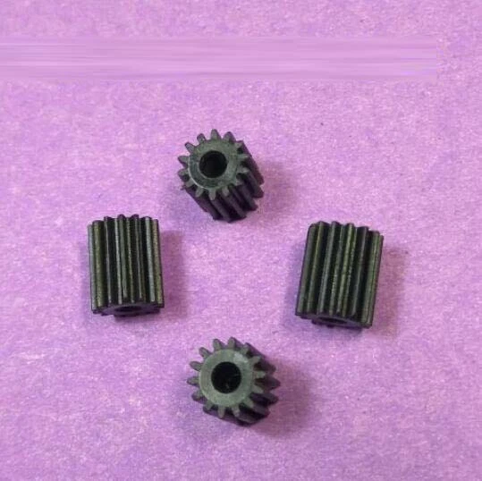 4PCS Motor Spindle Gear 14 Teeth 0.4 Die Hole 2MM For Speed Reduction Teeth