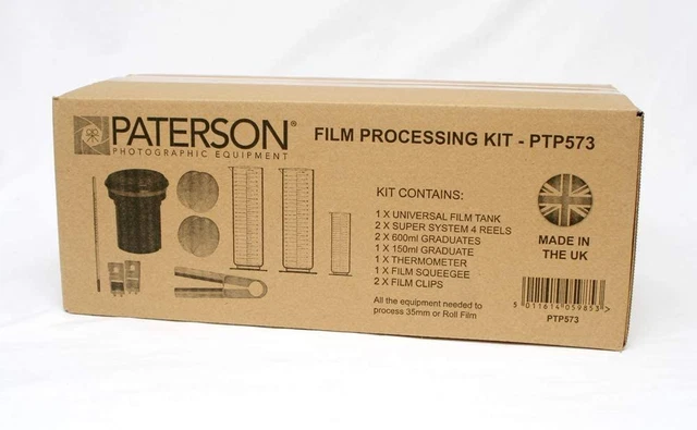 Kit de procesamiento de películas Paterson: