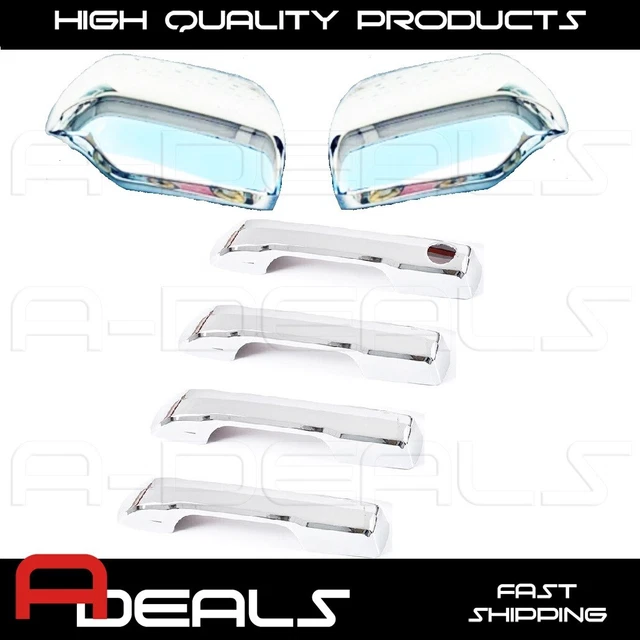 FOR 2022 2023 2024 TOYOTA Tundra CrewMax Mirror W/ BLINKER+4 HANDLE