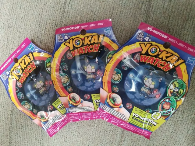 Yo-Kai Watch Yo-Motion Series 1 YoKai 1 Blind Pack 2 Medals Hasbro NEW  Sealed