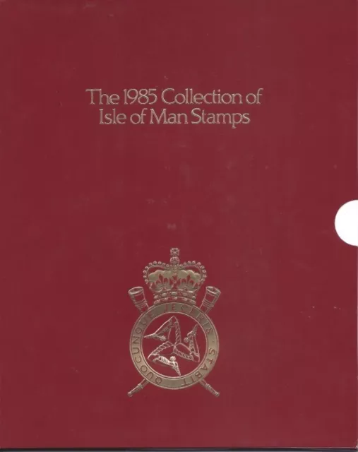 Isle of Man - Jahrbuch 1985 mit postfrischen Marken (Mi.Nr. 272-297)
