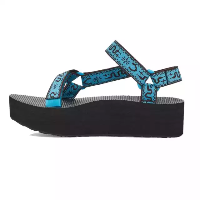 TEVA Women's Flatform Universal Bandana Aquarius Sandals (1008844-BAQRS) 3