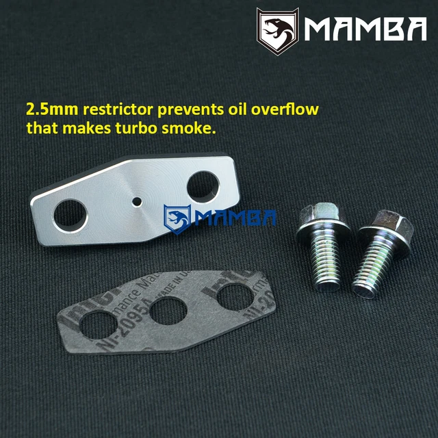 TURBO OIL FEED Line for MAZDA RX7 RX7 13B FC FD w/ HX35 HX40 w/ 38.1mm