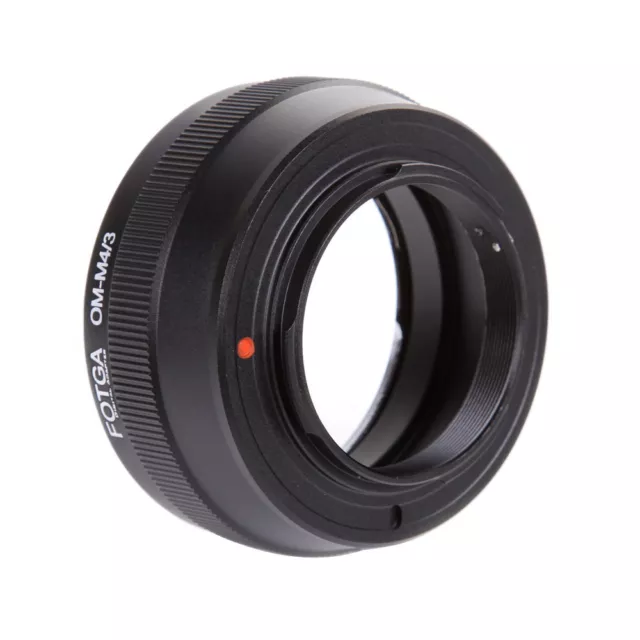 FOTGA Adapter For Olympus OM Lens to M4/3 Camera Panasonic GF7 Olympus E-M10III