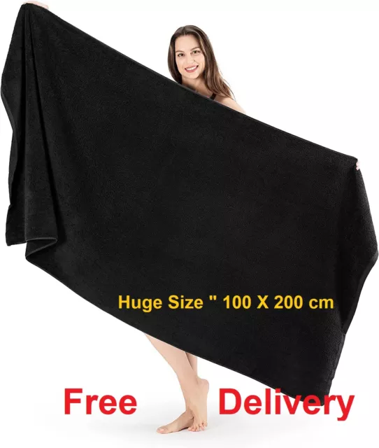 Extra Large Super Jumbo Bath Sheet Towel 100% Egyptian Cotton XL Bath Sheets 600