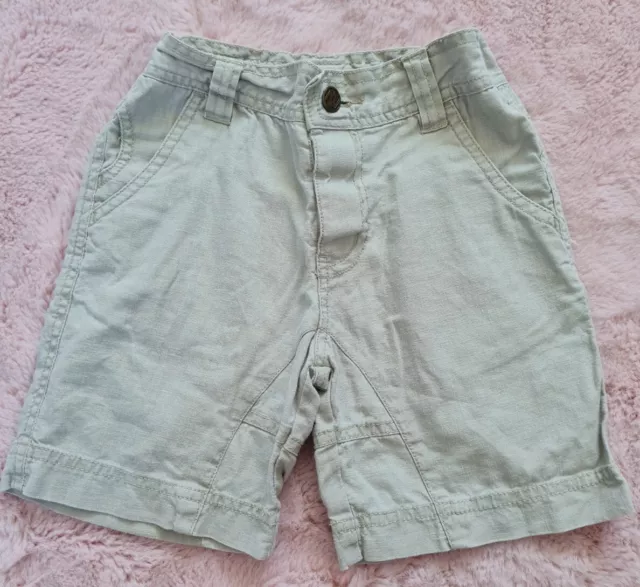 Boys Age 3 Linen Shorts From Next